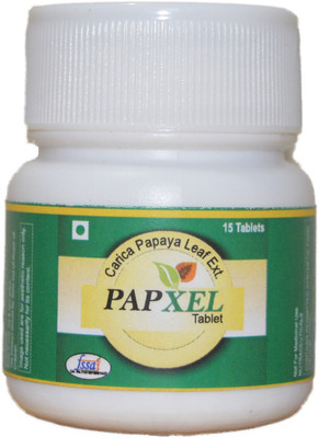 

Pixel Healthcare Papxel Carica Papaya Leaf Extract 1100 mg, (15 Tablets)(1100 mg)