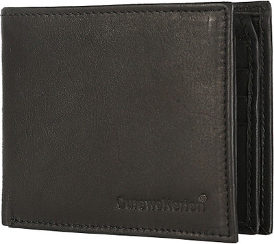 

curewe kerien Men Black Genuine Leather Wallet(16 Card Slots)
