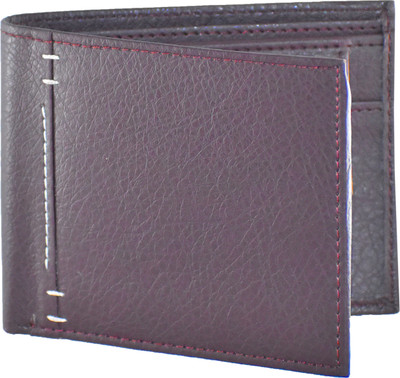 

Accezory Men Brown Artificial Leather Wallet(4 Card Slots)