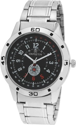 OKASTA Silver Pleasing & Attractive ca_1027 Dummy Chronograph Watch  - For Men   Watches  (OKASTA)