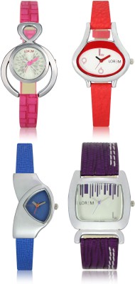 LOREM W06-205-206-207-208 New Stylish Best Designer Combo Hand Watch  - For Women   Watches  (LOREM)