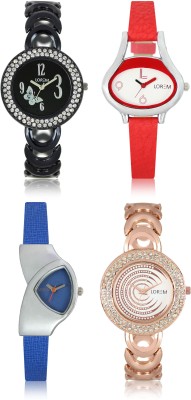 LOREM W06-201-202-206-208 New Stylish Best Designer Combo Hand Watch  - For Women   Watches  (LOREM)