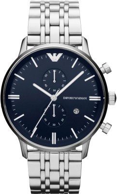 Emporio Armani AR1648z Blue Classic Chronograph Watch  - For Men   Watches  (Emporio Armani)