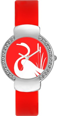 Shivam Retail Valentime 0025 Red Analog Watch  - For Girls   Watches  (Shivam Retail)