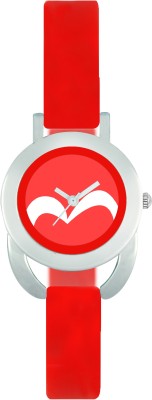 Shivam Retail Valentime 0019 Red Analog Watch  - For Girls   Watches  (Shivam Retail)