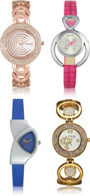 LOREM W06-202-204-205-208 New Stylish Best Designer Combo Hand Watch  - For Women   Watches  (LOREM)