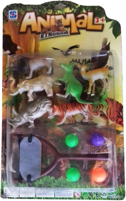 

kidoz kingdom ANIMAL KINGDOM 6 ANIMALS(Multicolor)
