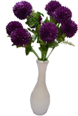 

Roopray Purple Daisy Artificial Flower(45 inch, Pack of 1)