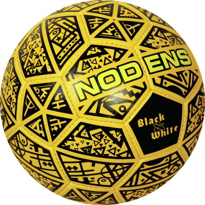 

NODENS BLACK & YELLOW Football - Size: (Pack of 1, Yellow
