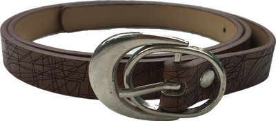 

USL Women Party, Casual Brown Artificial Leather Belt