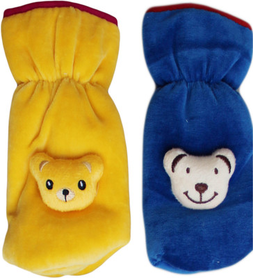 

GLOOVIT SUEDE CARTOON BOTTLE COVER(Beige-DarkBlue