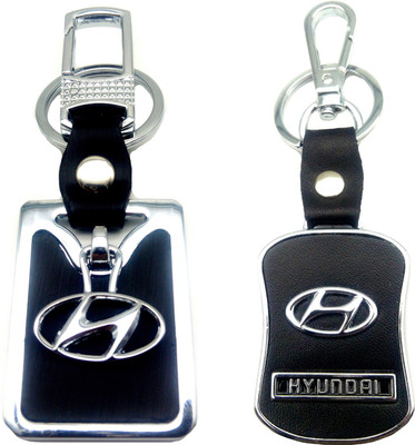 

City Choice New Combo of Hyundai Locking Key Chain(Multicolor)