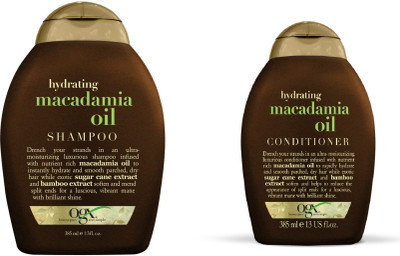 

Ogx Imported Hydrating Macadamia oil Shampoo & Conditioner 385 ml(Set of 2)