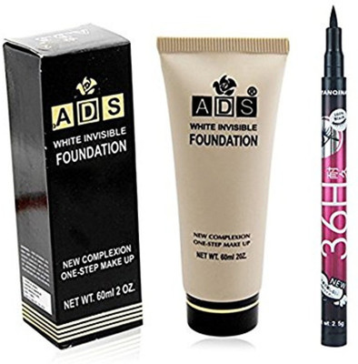 

ADS Foundation with Sketch Pen Eyeliner(Set of 3)