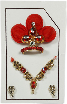 

CraftEra Necklace, Mukut(Crown), (krishna) Deity Ornament(krishna)