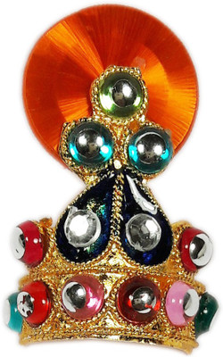 

CraftEra Mukut(Crown), (Krishna) Deity Ornament(Krishna)