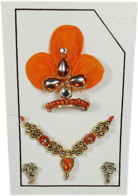 

CraftEra Necklace, Mukut(Crown), (krishna) Deity Ornament(krishna)