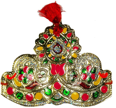 

CraftEra Mukut(Crown) Deity Ornament(Krishna)