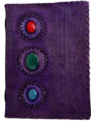 

Anshika International A5 Journal(genuine leather handmade notebook diary, Blue)