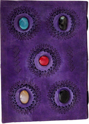 

Anshika International A5 Diary(vintage handmade notebook diary, Blue)