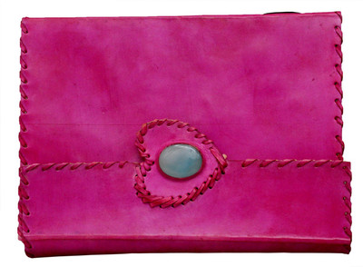 

Anshika International A5 Diary(vintage handmade notebook diary, Pink)