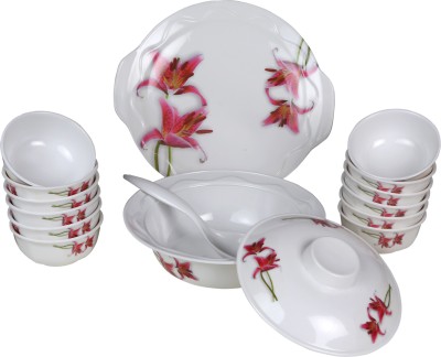 

Eagleware Floral Melamine Pack of 32 Dinner Set(Melamine)