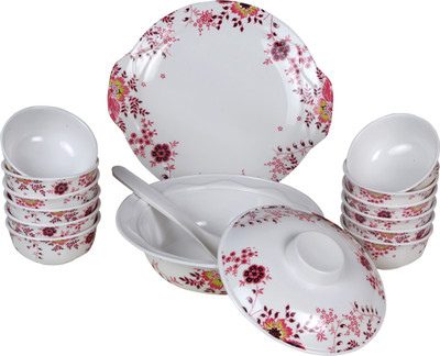

Eagleware Floral Melamine Pack of 32 Dinner Set(Melamine)