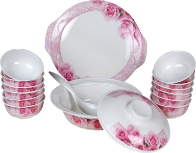 

Eagleware Floral Melamine Pack of 32 Dinner Set(Melamine)