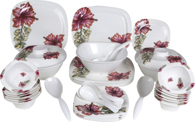 

Eagleware Floral Melamine Pack of 40 Dinner Set(Melamine)