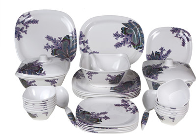 

Everyday Floral Melamine Pack of 34 Dinner Set(Melamine)