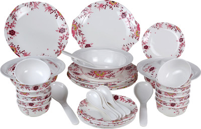 

Eagleware Floral Melamine Pack of 40 Dinner Set(Melamine)