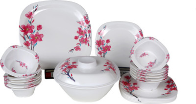 

Eagleware Floral Melamine Pack of 32 Dinner Set(Melamine)