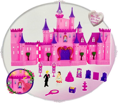 Manpasand Toys princess doll houses set 4432(Multicolor)