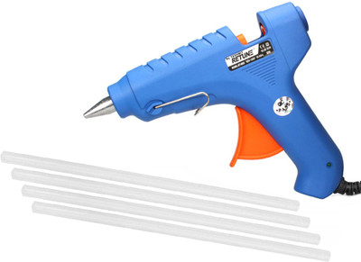 

Yashmit Retune 60 Watt Blue with 4 Sticks Standard Temperature Corded Glue Gun(11 mm)