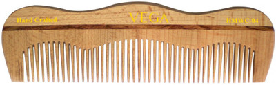 VEGA Grooming Wooden Comb (HMWC-04)- Pack of 2