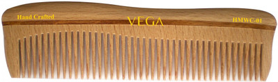 VEGA Styling Wooden Comb (HMWC-01)-Pack OF 2