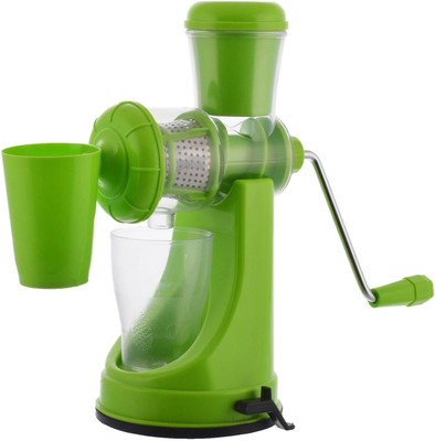 

One Stop Bazaar Steel Handle Unbreakable Fruit & Vegetable Plastic Hand Juicer(Multicolor Pack of 1)