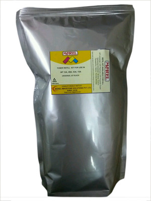 

MOREL 12A TONER POWDER FOR USE IN CANON FX9 / 303 HP 12A for HP Laserjet 1010 , 1012 , 1015 , 1018 , 1020 , 1022 , 1022n , M1005 , M1319f , 3015 , 3020 , 3030 , 3050 , 3050z , 3052 , 3055 Printer CARTRIDGE WEIGHT 1 KG Single Color Ink Toner(Black)