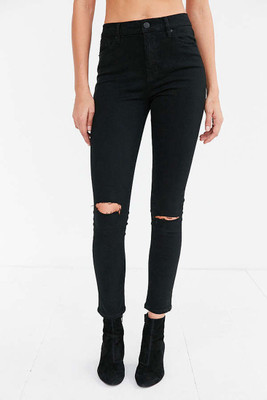 Xee Slim Women Black Jeans