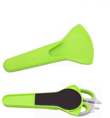 

Bruzone Multi Purpose Vegetable Cutter B07 Stainless Steel All-Purpose Scissor(Green, Pack of 1)