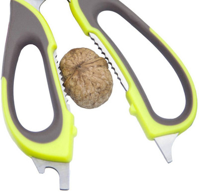 

Bruzone MKSE11 Multi Purpose Scissor Cutter D11 Green Kitchen Tool Set(Green)