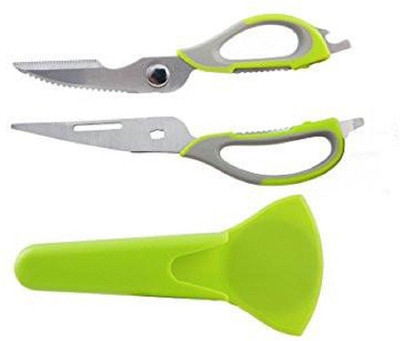 

Bruzone MKSE38 Multi Purpose Scissor Cutter D38 Green Kitchen Tool Set(Green)