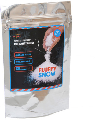 

Yucky Science FLUFFY SNOW powder . Make 2 Litres of Instant Snow. Artificial snow that feels like real. Great Birthday Gifts .Age 4 years and above.(Multicolor)
