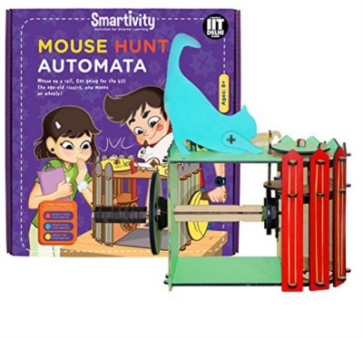 

Smartivity Mouse Hunt Automata-Science Experiment Kit-School Project-Educational games for kids-Smart Learning Toys-Gift to 8 years & up(Multicolor)