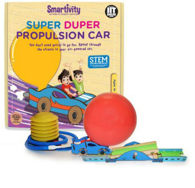 

Smartivity Super Duper Propulsion Car-Science Experiment Kit-DIY School Project-Educational games & Learning Toys-Gift 6 7 8 9 yr olds(Multicolor)