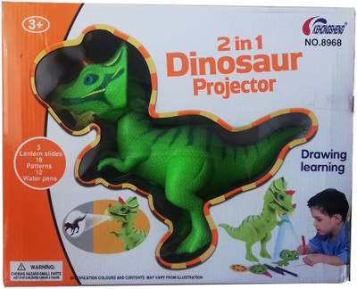 

kidoz kingdom 2 IN 1 DINOSAUR PROJECTOR(Multicolor)