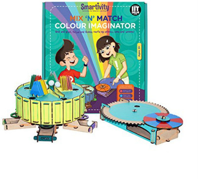 

Smartivity Mix 'N' Match Colour Imaginator:Science Experiment Kit-School Project-Educational games & toys for kids-Gift to 8 9 10 11 yr old(Multicolor)