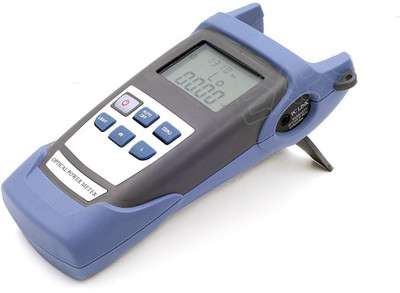

techno Optical Power Meter Fiber Fibre optics tester High Power test SM MM Telecom FTTH +25 to -50dbm One year Warranty FC/SC Connectors & Batteries Digital Multimeter(8000 Counts)