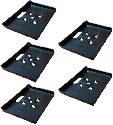 

Masterfit Set of 5,003 Polypropylene Wall Shelf(Number of Shelves - 5, Black)