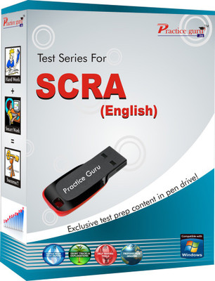 Best Quality 5 Printed Mock Tests, 100+ Topic Wise And 10 Mock Online Tests (Computer Based With Latest Online Format Of Exam, In Free 8 GB Pen Drive) For SCRA (Target, Class 11 & 12) For Assured Success In English Medium!(Loose sheets, Practice Guru)